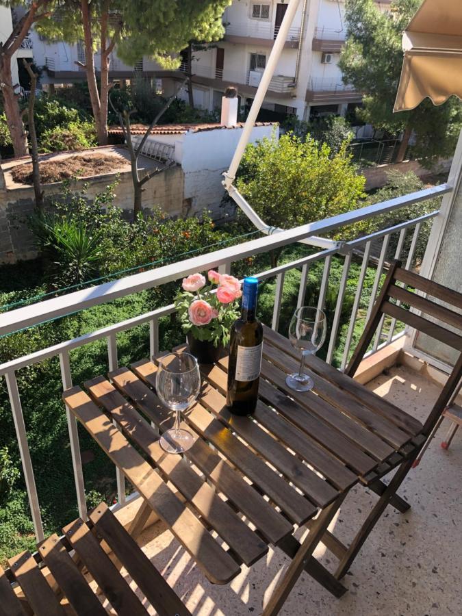 Sun Beach Apartment Анависсос Экстерьер фото