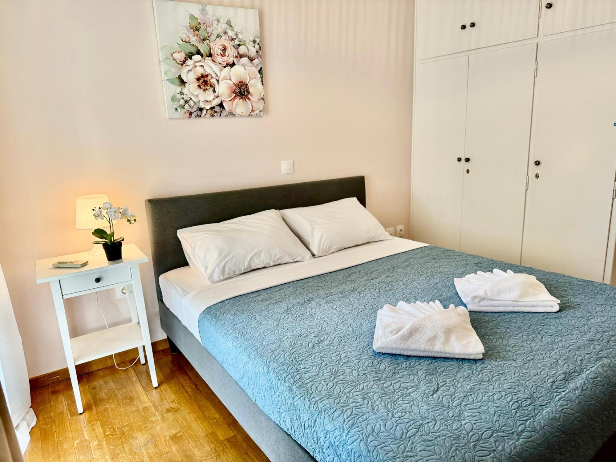 Sun Beach Apartment Анависсос Экстерьер фото